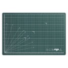 Plaque découpe multi fonction face quadrillée 5x5cm  - Fiducial