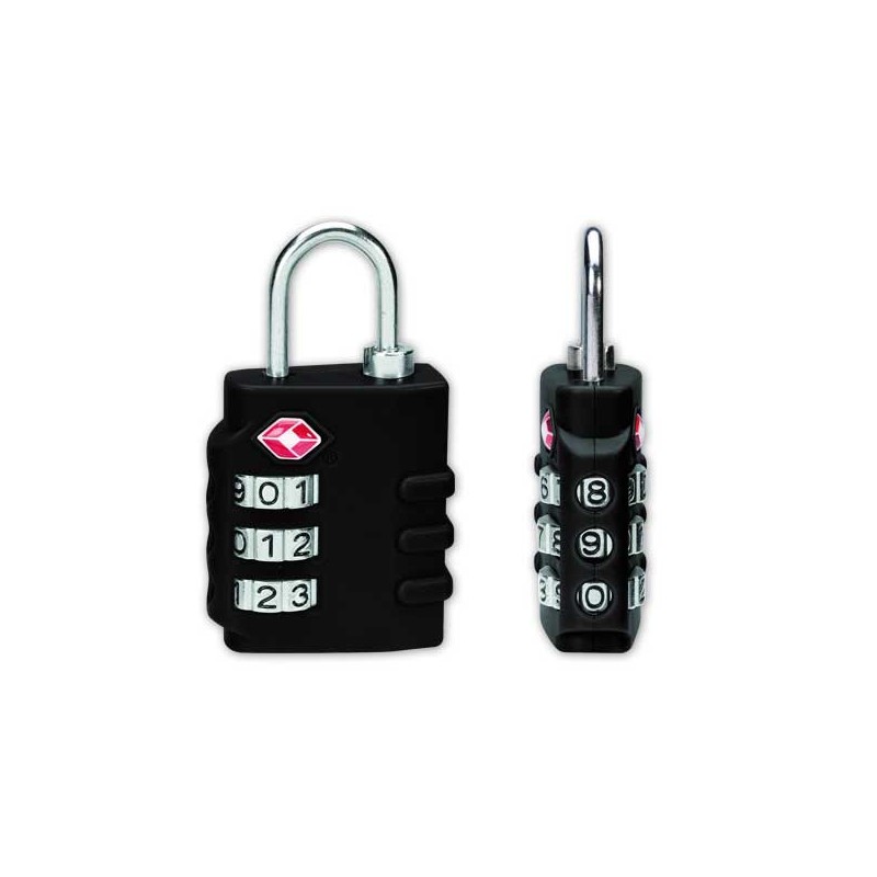 Cadenas à combinaison en acier nickelé  - Fiducial