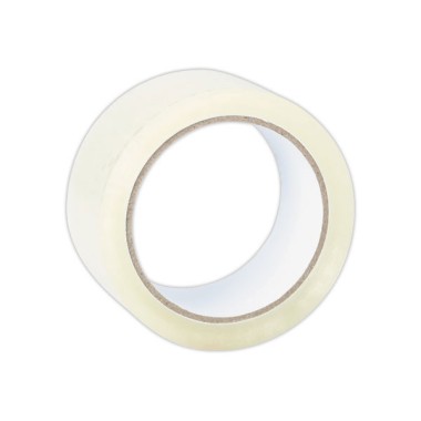 rouleaux adhésif emballage polypropylène transparent - 66m x 48mm 45 µ  x6 - Fiducial