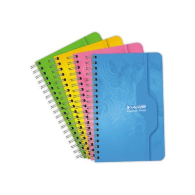 Carnet spirale Calligraphe 70g, 11x17cm,5x5, 100 pages  - Fiducial