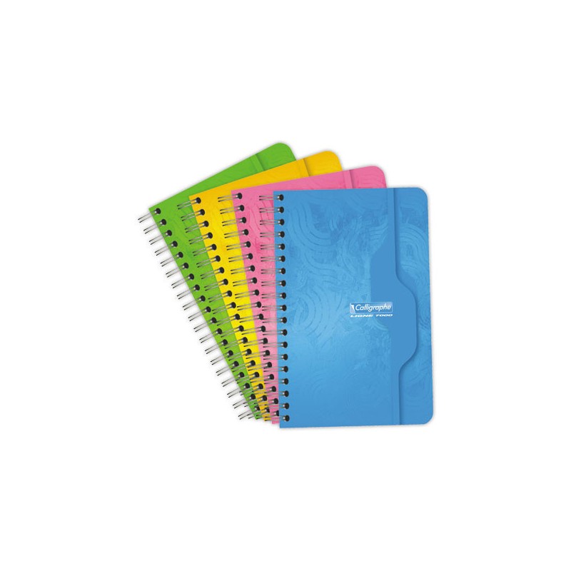Carnet spirale Calligraphe 70g, 11x17cm,5x5, 100 pages  - Fiducial