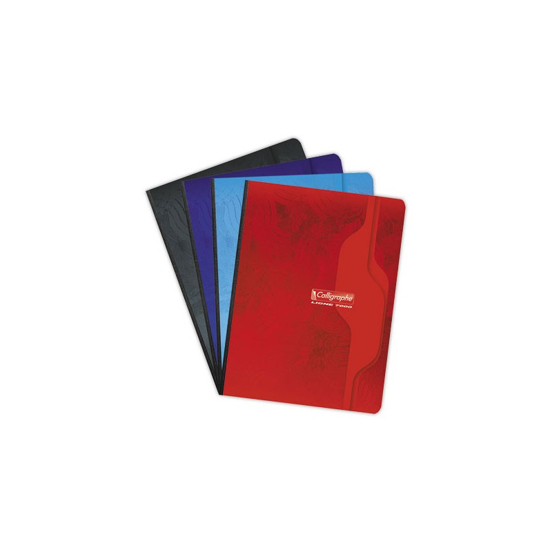 Cahier brochure Calligraphe 70G, 17x22cm, SEYES,192 pages  - Fiducial