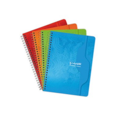 Cahier spirales Calligraphe 70g, 17x22cm, Seyes, 100 pages  - Fiducial