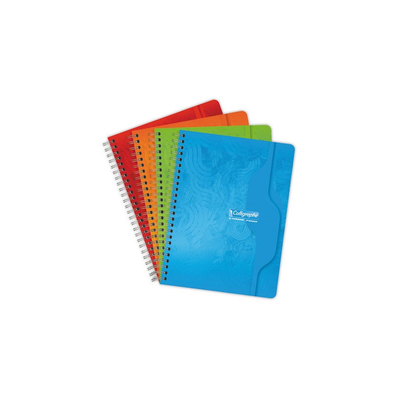 Cahier spirales Calligraphe 70g, 17x22cm, Seyes, 100 pages  - Fiducial