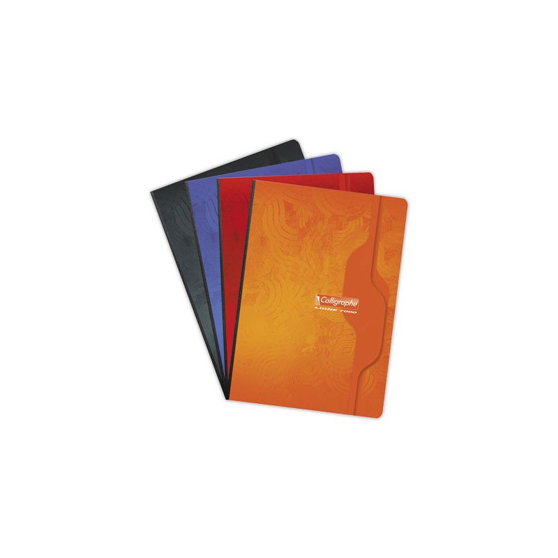 Cahier brochure Calligraphe 70G, A4, 5x5,192 pages  - Fiducial