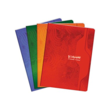 Cahier agrafé Calligraphe 70g, 17x22 cm, Seyes,96 pages  - Fiducial
