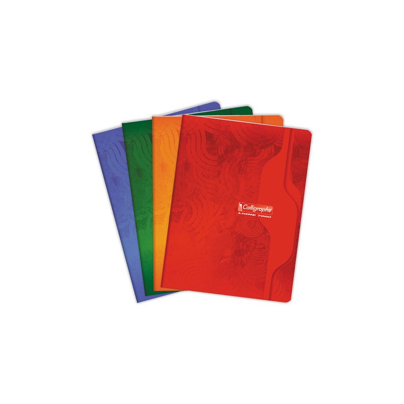 Cahier agrafé Calligraphe 70g, 17x22 cm, Seyes,96 pages  - Fiducial