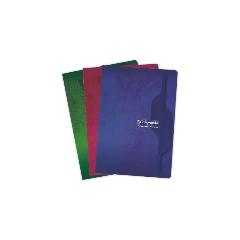 Cahier agrafé Calligraphe 70G, A4, 5x5,96 pages  - Fiducial