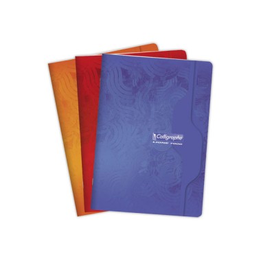 Cahier agrafé Calligraphe 70G, A4, Seyès,192 pages  - Fiducial