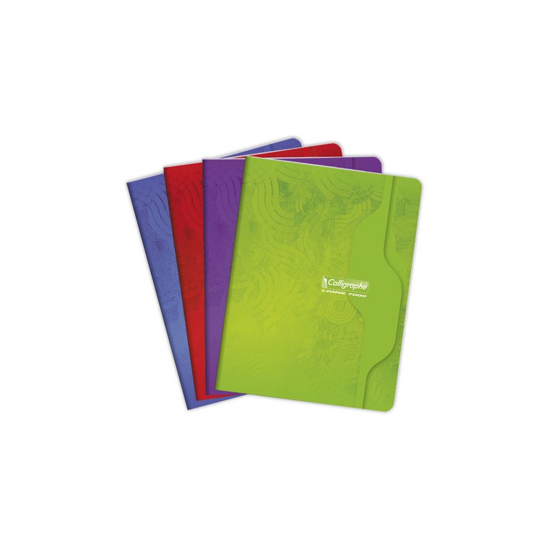 Cahier agrafé Calligraphe 70g, 17x22 cm,5x5,96 pages  - Fiducial