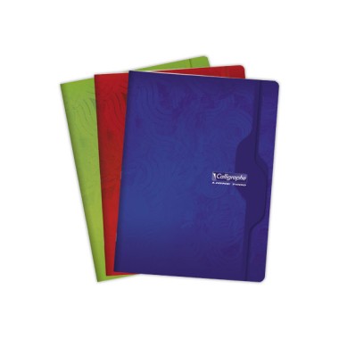 Cahier agrafé Calligraphe 70g, 24x32 cm, Seyes,96 pages  - Fiducial