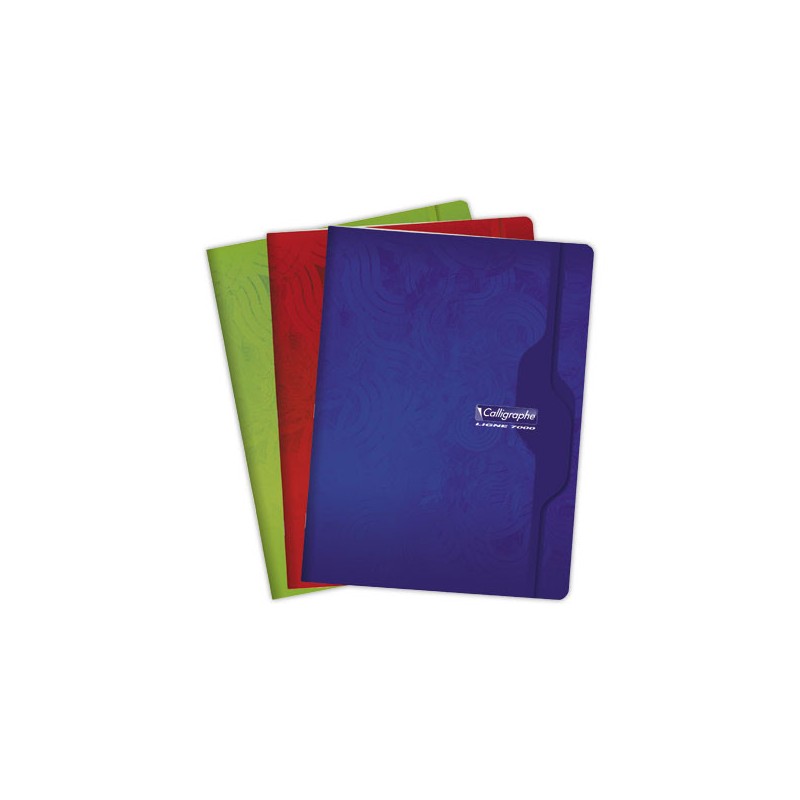 Cahier agrafé Calligraphe 70g, 24x32 cm, Seyes,96 pages  - Fiducial