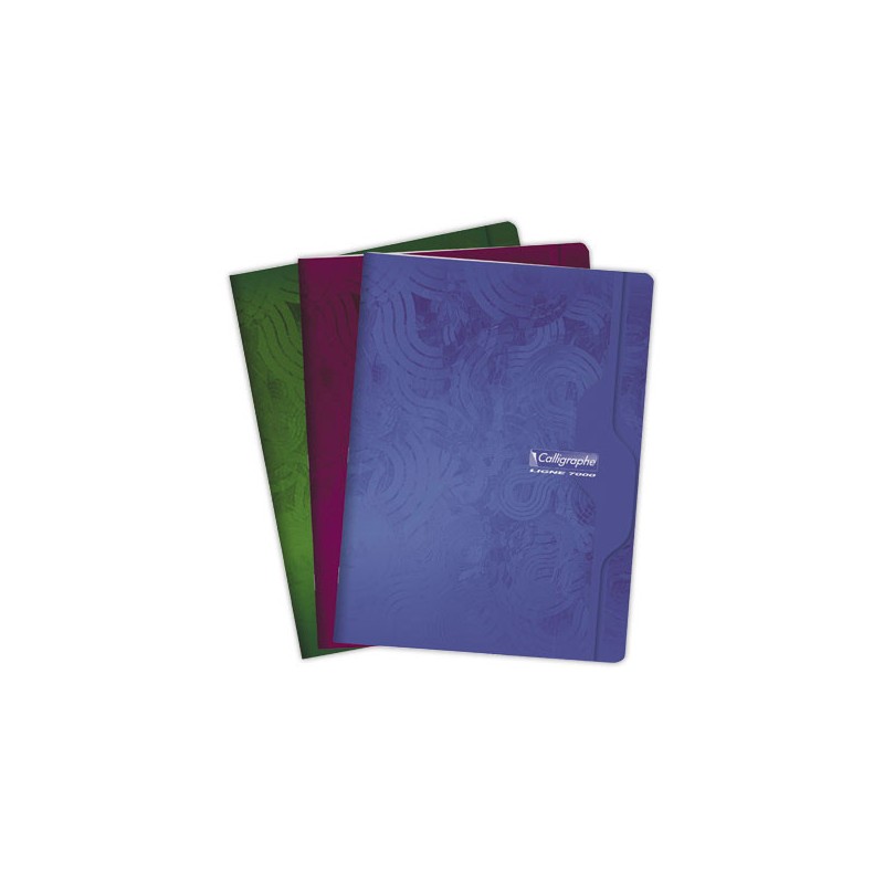 Cahier agrafé Calligraphe 70g, 24x32 cm,5x5,96 pages  - Fiducial