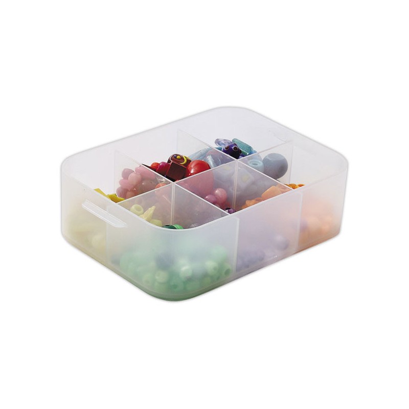 Boîte de rangement PURE BOX A6 avec séparation SUNDIS  - Fiducial