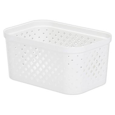 Panier de rangement Pixel 4.5L blanc SUNDIS  - Fiducial