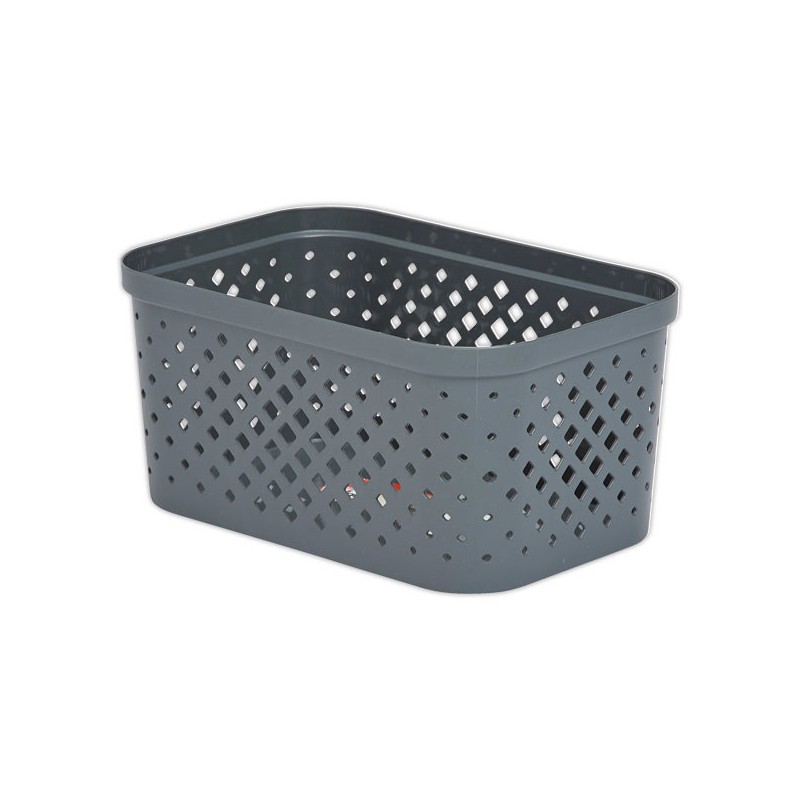 Panier de rangement Pixel 4.5L gris SUNDIS  - Fiducial
