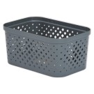 Panier de rangement Pixel 4.5L gris SUNDIS  - Fiducial