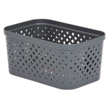 Panier de rangement Pixel 1.5L gris SUNDIS  - Fiducial