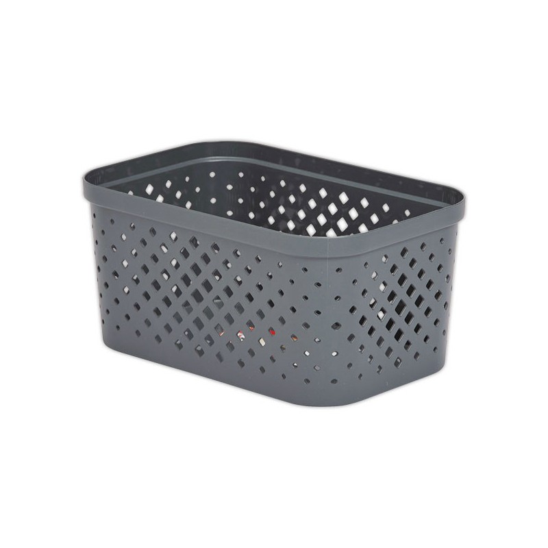 Panier de rangement Pixel 1.5L gris SUNDIS  - Fiducial