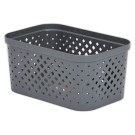 Panier de rangement Pixel 1.5L gris SUNDIS  - Fiducial