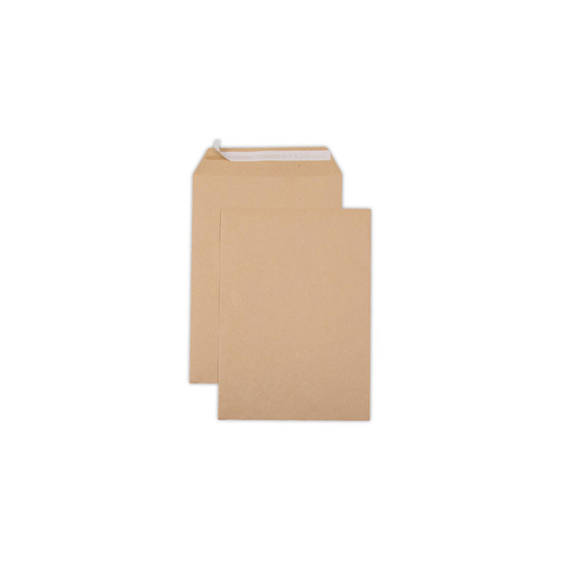 Pochettes kraft auto-adhésives 90G  x1000 - Fiducial
