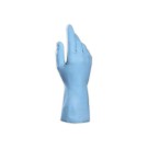 Gants menage latex bleu taille 8  x2 - Fiducial