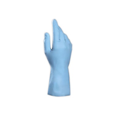 Gants menage latex bleu taille 9  x2 - Fiducial