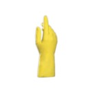 Gants menage latex jaune taille 10  x2 - Fiducial