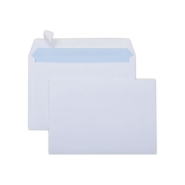 Enveloppes 162x229mm blanches 80g bande siliconée Eco  x500 - Fiducial