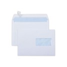 Enveloppes 162x229mm blanches 80g bande siliconée fenêtre 45x100 Eco  x500 - Fiducial