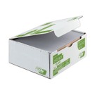 Enveloppes DL blanches recyclées 80g bande de protection  x200 - Fiducial