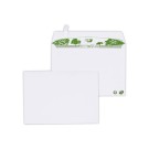 Enveloppes C5 blanches recyclées 80g bande de protection  x200 - Fiducial