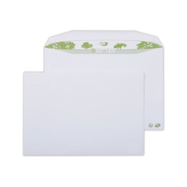 enveloppes MSPA extra blnches 229x324 mm 100% recycl 80g bande gommée  x250 - Fiducial