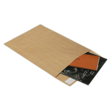 Pochettes kraft adour siliconées 176x250mm 90g  x500 - Fiducial