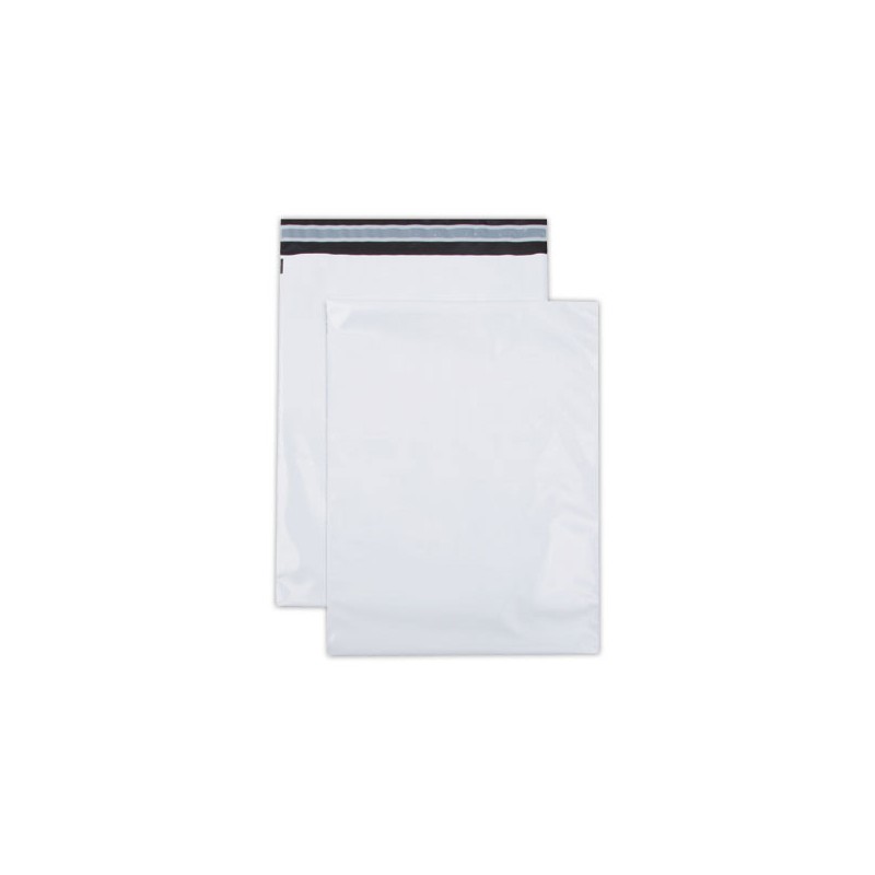 pochettes en polyéthylène blanc 310x410 mm Pack'n Post  x100 - Fiducial
