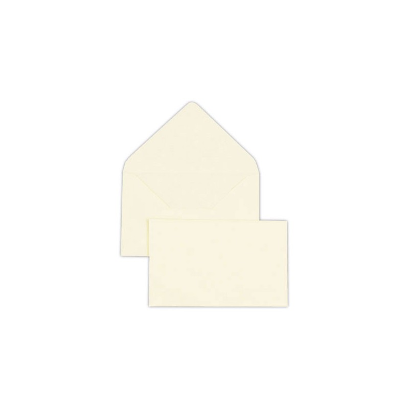 Enveloppes élections 90x140mm 80g jaunes  x1000 - Fiducial