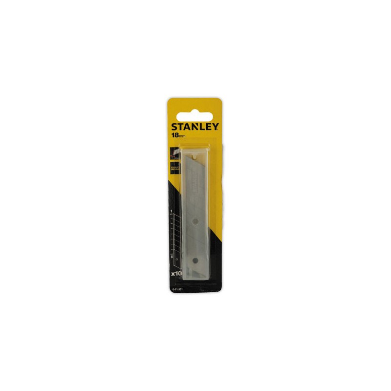 DISTRIBUTEUR LAMES CUTTER 18MM STANLEY  x10 - Fiducial