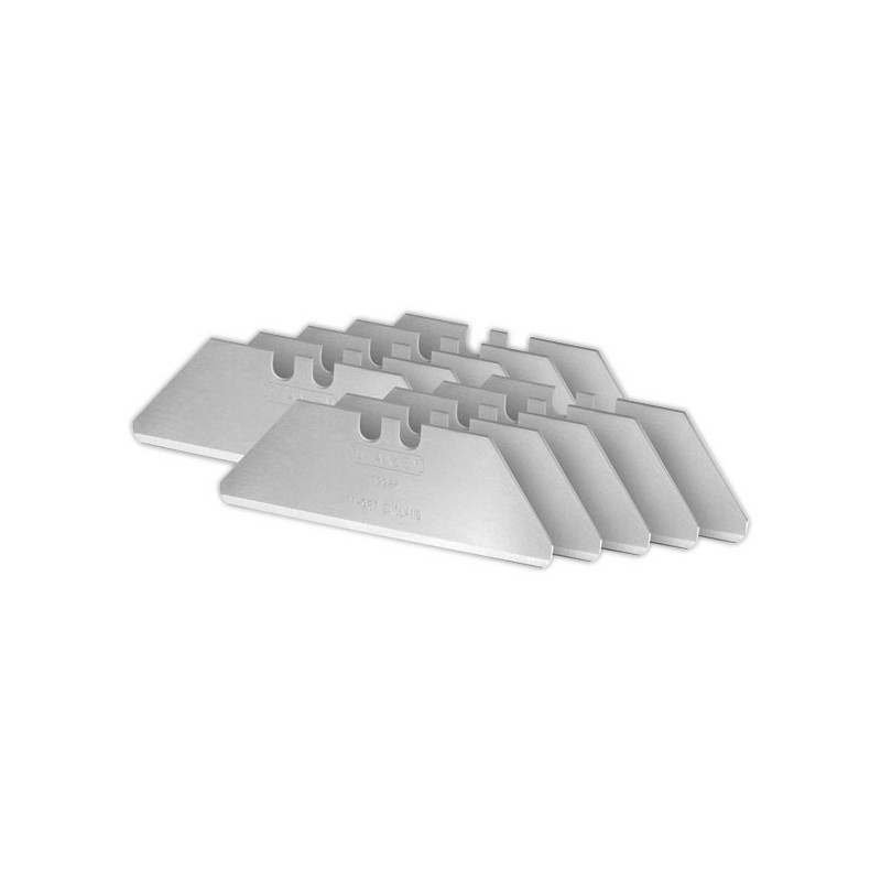 Distributeur lames pour cutter STANLEY - lames 1992 Bouts arrondis  x10 - Fiducial