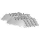 Distributeur lames pour cutter STANLEY - lames 1992 Bouts arrondis  x10 - Fiducial