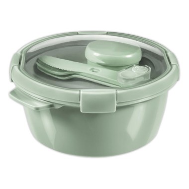 Boîte alimentaire hémertique ronde 1,6L avec couverts - Curver  - Fiducial