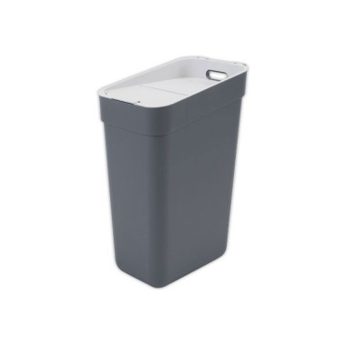 Poubelle à tri ready to collect 30l - gris  - Fiducial
