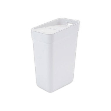 Poubelle à tri ready to collect 30l - blanc/gris  - Fiducial