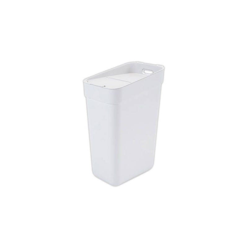 Poubelle à tri ready to collect 30l - blanc/gris  - Fiducial