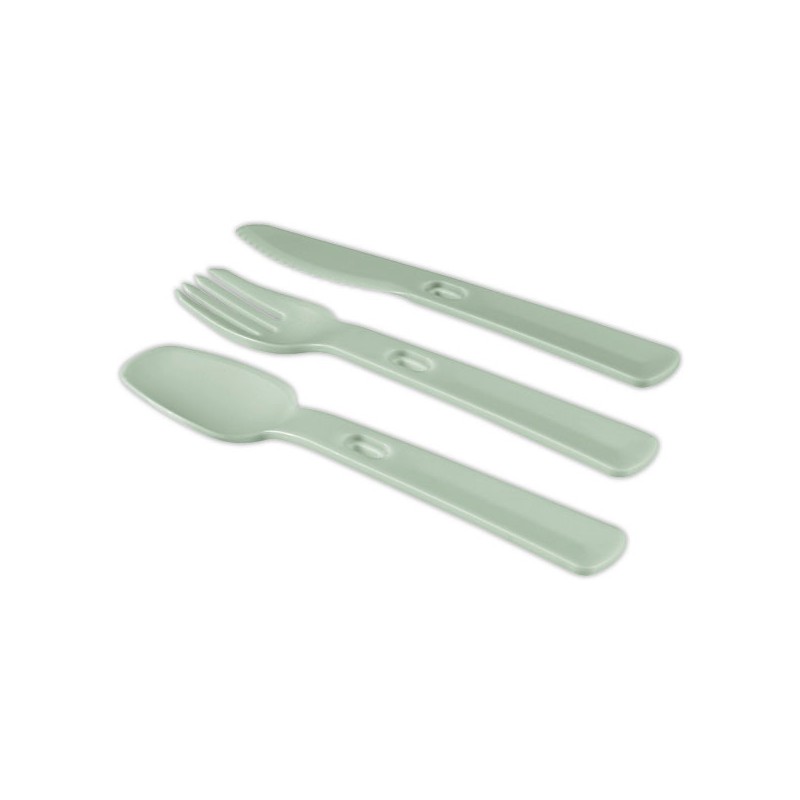 Set de couverts Smart To Go CURVER - vert  - Fiducial