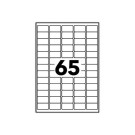 Planches d'étiquettes laser 38,1x21,2 mm soit 1625 étiq/boîte  x25 - Fiducial