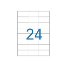 planches de 24 étiquettes de signalisation, 70x35 mm, 100% recyclé  x100 - Fiducial
