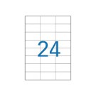 planches de 24 étiquettes de signalisation, 70x37 mm, 100% recyclé  x100 - Fiducial