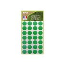 168 pastilles de signalisation rondes,Diamètre  15 mm, vert, 100% recyclé  - Fiducial