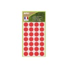 168 pastilles de signalisation rondes,Diamètre  15 mm, rouge, 100% recyclé  - Fiducial