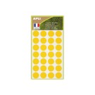 168 pastilles de signalisation rondes,Diamètre  15 mm, jaune, 100% recyclé  - Fiducial